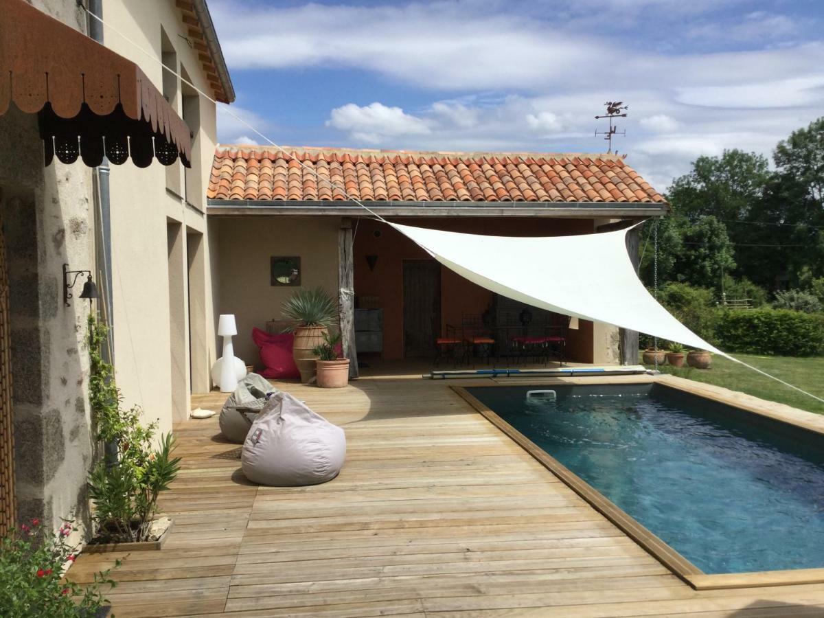 Les Epis Du Vent Bed & Breakfast Adilly Exterior photo